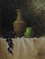 Vase And Apple